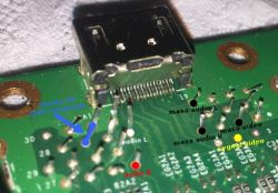 Xbox 360 Falcon - Jak podłączyć wyrwane gniazdo AV?