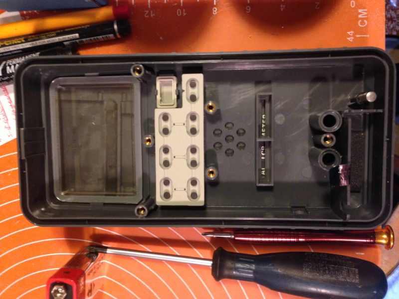 Mostek LCR ESCORT ELC 131 - co kryje obudowa? Czyli jak to było robione kiedyś...