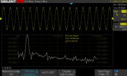 Dwukanałowy generator DDS 600kHz na ESP32