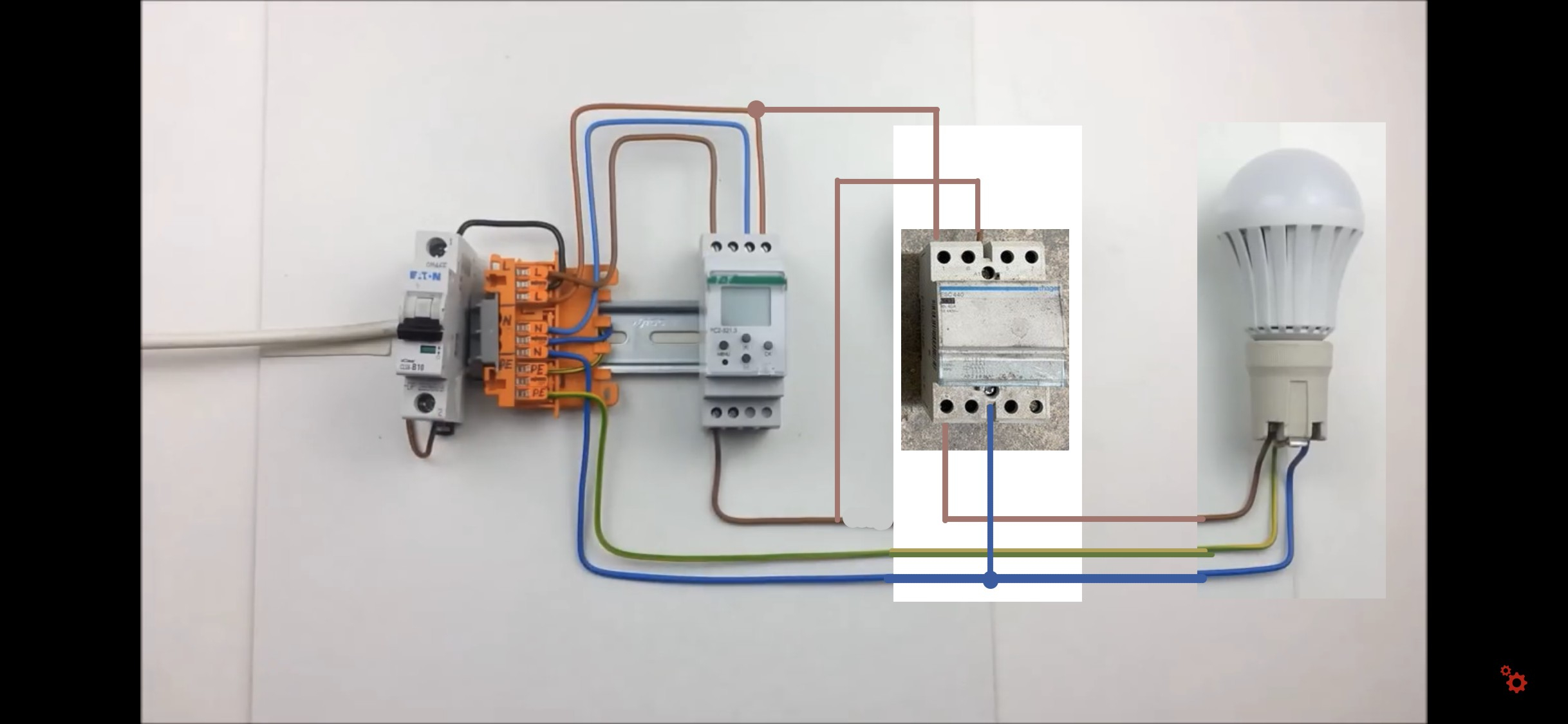 F&F PCZ 521.3 + hager ESC 440 - elektroda.pl