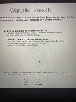 MacBook Pro 2015 - Unable to accept license after formatting, grayed out accept field