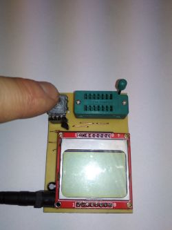 Electronic components tester for Atmega328P and LCD Nokia 5110 Electronic components tester for Atmega328P and LCD Nokia 5110