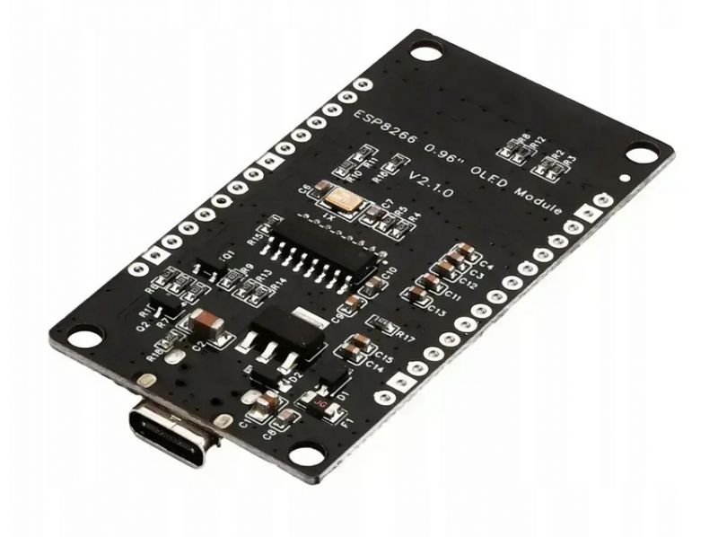 Płyta NodeMCU V3 z wyświetlaczem OLED i portem USB-C