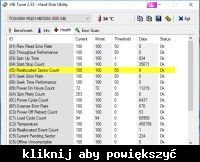 Jaki jest stan dysku Toshiba MQ01ABD050? Dysk często zużywa 100% zasobów.