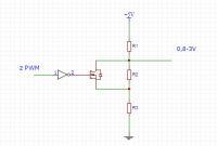Regulacja napiecia z PWM Arduino na zakres 0,8 - 3V