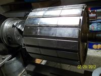4kW generator with neodymium magnets for vertical power plant.