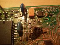 Volvo S60 AWD - Naprawa ścieżek i tranzystorów syreny alarmu