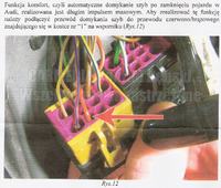 AUDI A4 B5 '01 - Problemy z instalacją centralnego zamka Exus, brak reakcji pilota