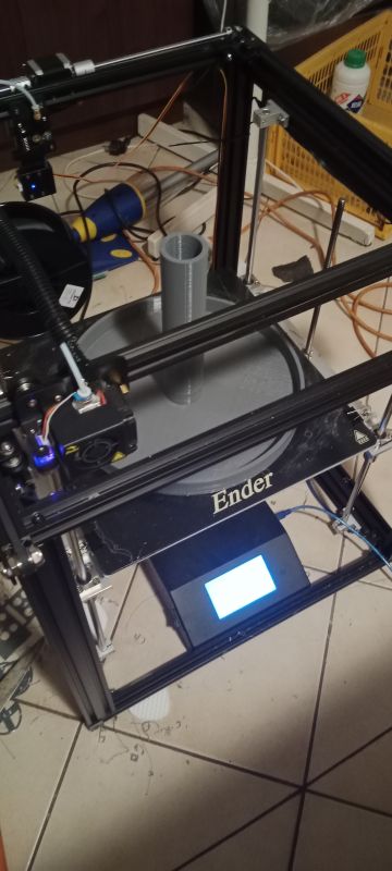 Ender 5 Plus - problemy z PET-G i stosowanie heatbreak