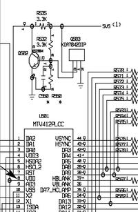 LG Flatron L193SA - Martwy brak reakcji, świecą naraz dwie diody przy włączniku