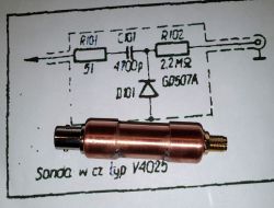 Samoróbka - sonda typ V4025 Samoróbka - sonda typ V4025