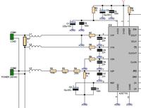 Dziwne piki prądu na przetworniku ADE7763 bez obciążenia