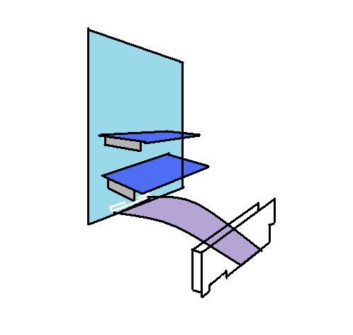 Montaż karty dzwiękowej, wydłużenie gniazda pci na taśmie.