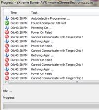ATMEGA32-PU - Fuse bits - ATmega32 niewidoczna po zmianie ustawień