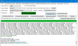 BK7231 Easy UART Flasher window with Write success! message on a green background.