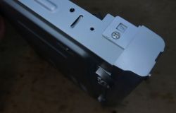 Stary DVD Wiwa HD-128U - wnętrze, obsługa wyświetlacza i klawiatury SM1628B