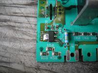Electrolux płyta PCB (EWM 2000 EVO) - Identyfikacja triaka z pralki Electrolux