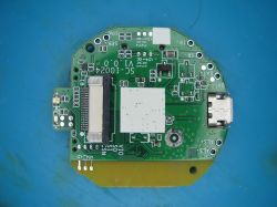 Bare SC-10024 v1.0.0 PCB from Taobao Bare A9-type PCB with visible camera connector, battery socket, and USB-C port, without components.