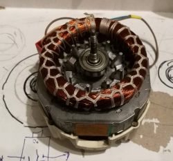 Zmywarka IKEA RENLING DW60 - Awaria i naprawa wirnika pompy myjacej.