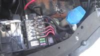 Sharan 1,9TDi Automat - nadpalona skrzynka z bezpiecznikami 130A i 110A Sharan 1,9TDi Automat - nadpalona skrzynka z bezpiecznikami 130A i 110A