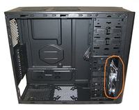 Zamontowanie wiatraka z przodu obudowy CM Elite 430