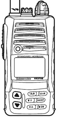 Standard HX370S Handheld Marine Tranciever Manual EN
