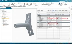 Print-experiment - repairing a workshop light, replacing a metal component
