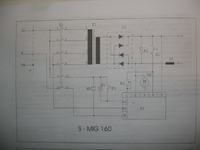 Spawarka Parkside PFDS 33B2 spalony element w obwodzie podajnika drutu