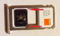Dwie karty SIM oraz karta microSD w slocie "hybrid dual SIM" Dwie karty SIM oraz karta microSD w slocie "hybrid dual SIM"
