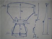 Audi/A4/B5 - Audi A4 B5 Wymiary osłony silnika 1995 rok .