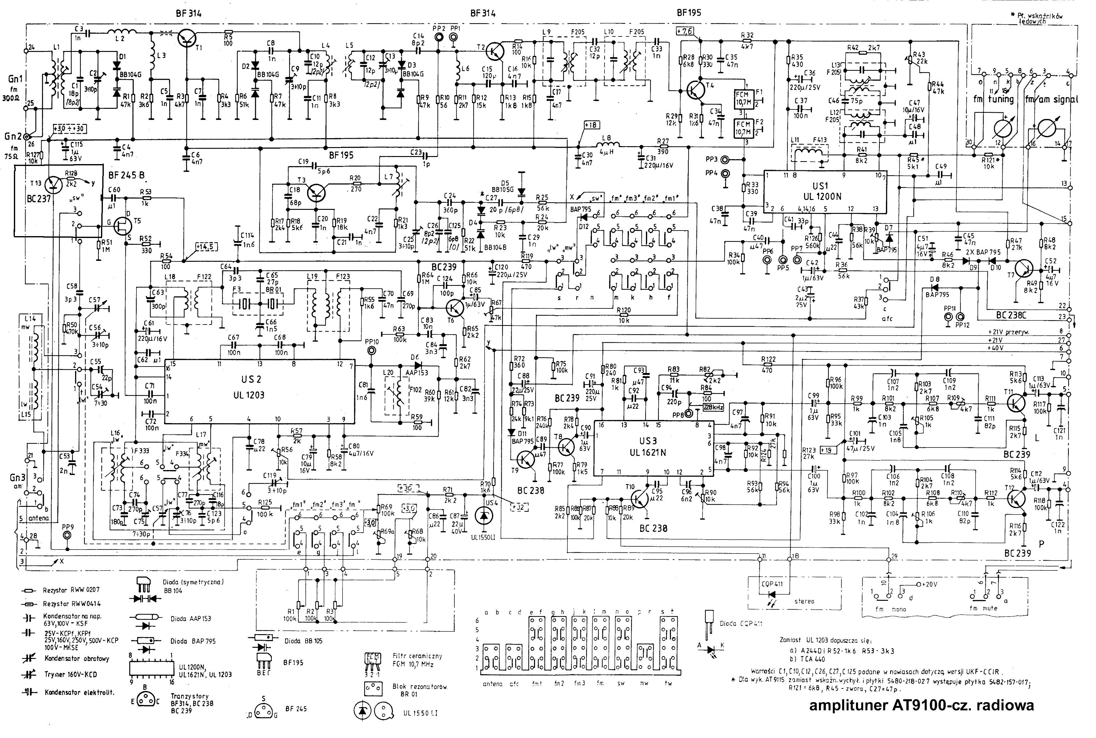 G600c unitra схема