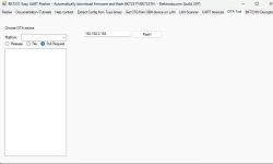 BK7231 Easy UART Flasher interface with IP field and Flash button