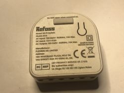 Refoss Switch R10 Wi-Fi interior and simple ESP8266 firmware change without soldering