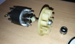 Zmywarka IKEA RENLING DW60 - Awaria i naprawa wirnika pompy myjacej.