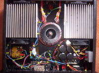 Wzmacniacz mocy MOS-FET 2x120W/8ohm. Wzmacniacz mocy MOS-FET 2x120W/8ohm.