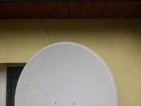 digital polsat / 90 antenna - weak signal from the antenna 66%