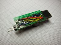 Prosty czujnik mierzący poprawność ułożenia kręgosłupa na fotelu