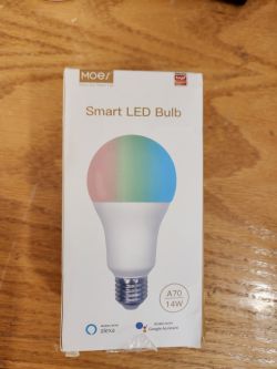 [BK7231 - CB2L] Moes LED Light Bulb 14W RGB C+W E27