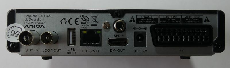Porównanie wnętrza dekodera DVB-T sprzed 10 lat i DVB-T2 Ferguson Ariva t760i Porównanie wnętrza dekodera DVB-T sprzed 10 lat i DVB-T2 Ferguson Ariva t760i
