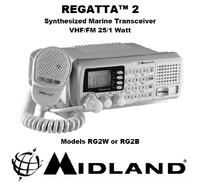 Midland Regatta 2 VHF Marine tranciever Manual