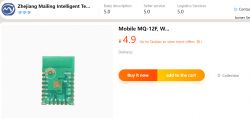 Electronic module on a Taobao webpage.