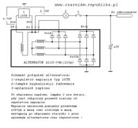 Jak podłączyć alternator od Fiat 126p do akumulatora?