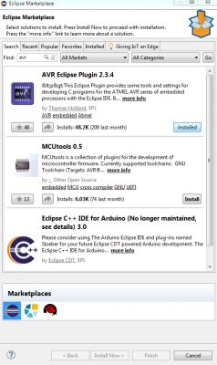 Eclipse 2022-12 nie ma mozłiwości podpięcia programatora