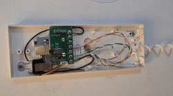 Please help to wire Farfisa PT510W Intercom Station with 4 twisted pair cores