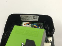 The interior of the Bosch IVS SLIM module, i.e. telemetry and fender detection in Car Sharing vehicl