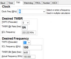 [ATmega328p] Częstotliwości taktowania zegara dla TWI (dylemat ze wzorem)