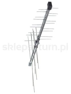 Jaka antena combo DVB-T2 do przyczepy w Łebie na nadajnik Gdańsk 100 km?