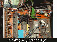 TV Telefunken chassis 514 zwężony obraz do środka.