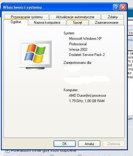 Wiindows XP z SP2 nie widzi mp3 Creative ZEN Stone Plus Wiindows XP z SP2 nie widzi mp3 Creative ZEN Stone Plus