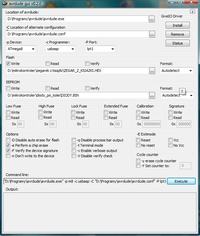 Jak ustawić fusebity w programie avrdude gui do uC Atemega8